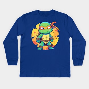 michelangelo Kids Long Sleeve T-Shirt